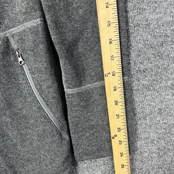 Prana Women's Gray Sephra Full Zip Wool Shawl Collar Jacket‎ Sz Small - Picture 5 of 8